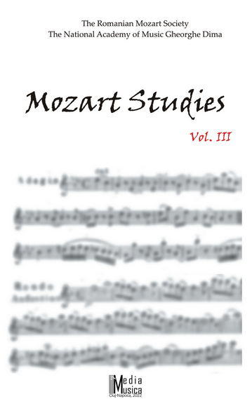 Coperta Mozart studies III